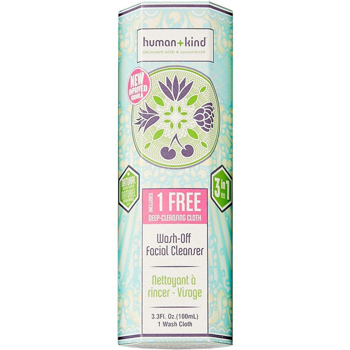 HUMAN KIND - Human+kind limpiador facial, 100 ml.