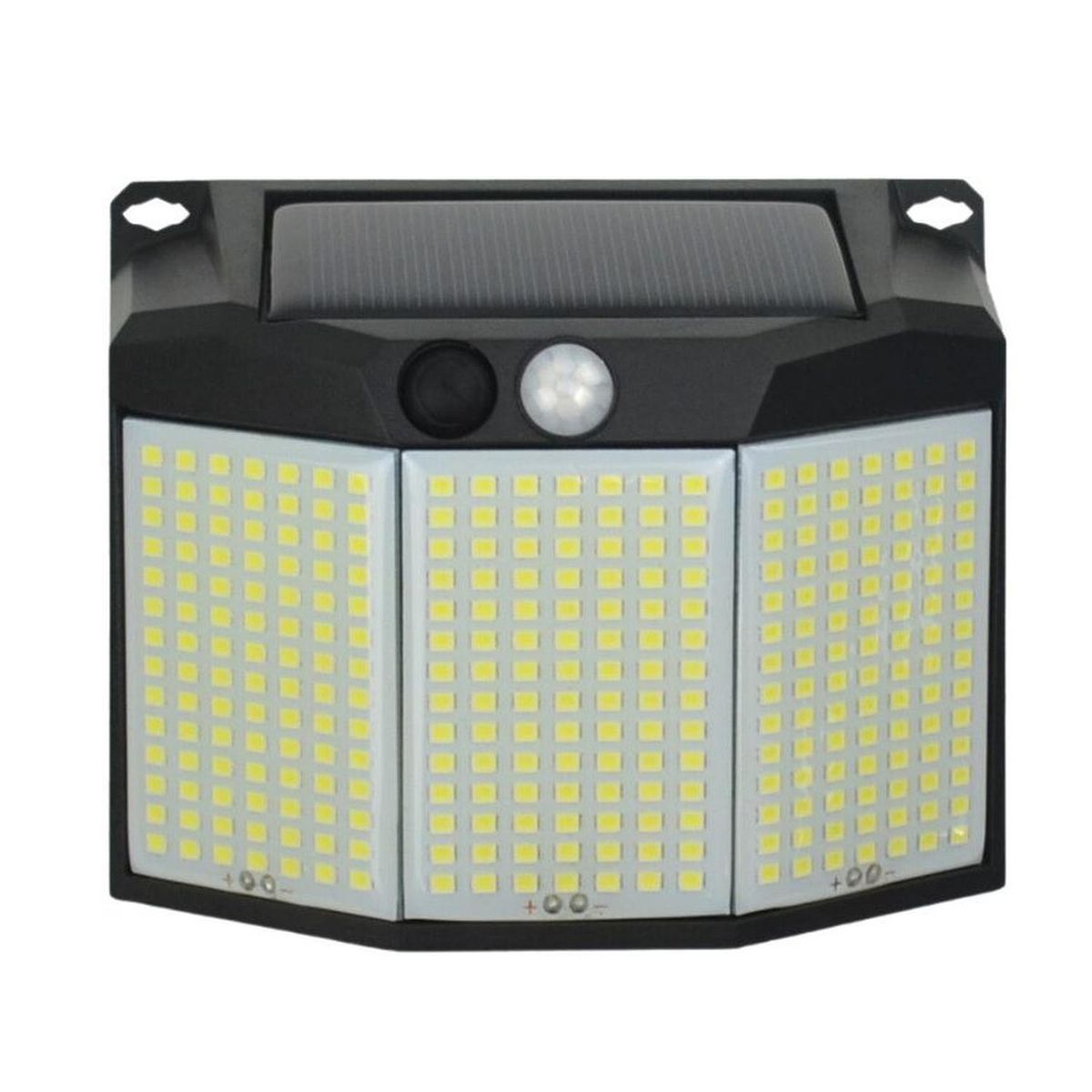PRO OUTDOOR - Aplique 294 Led Solar Contra Agua