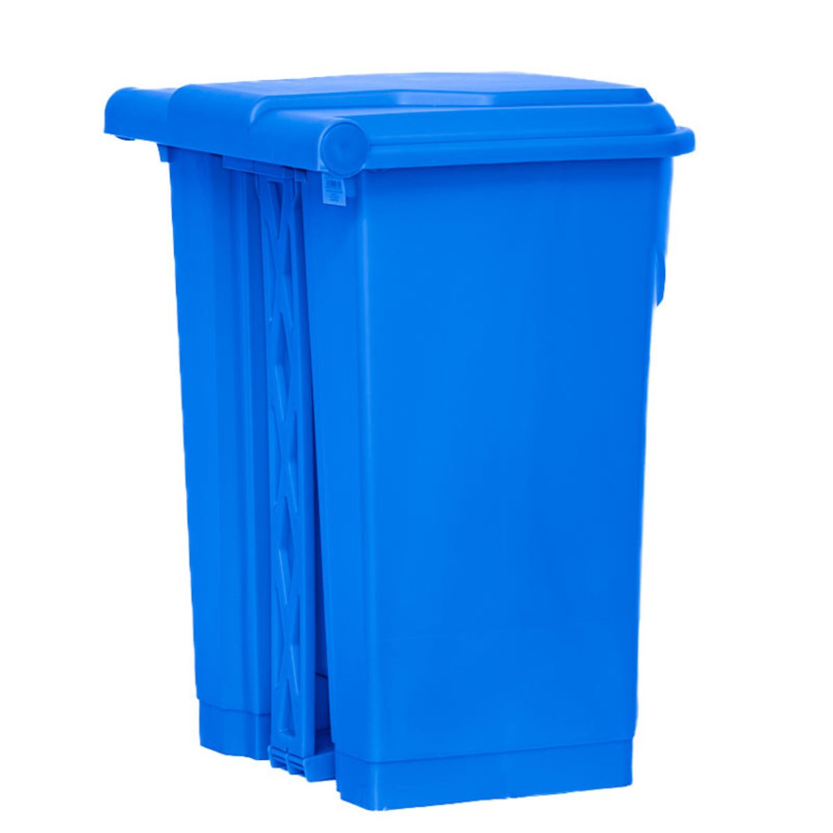 WAKESHOME - Contenedor de basura con pedal  80 L–Práctico Y Resistente