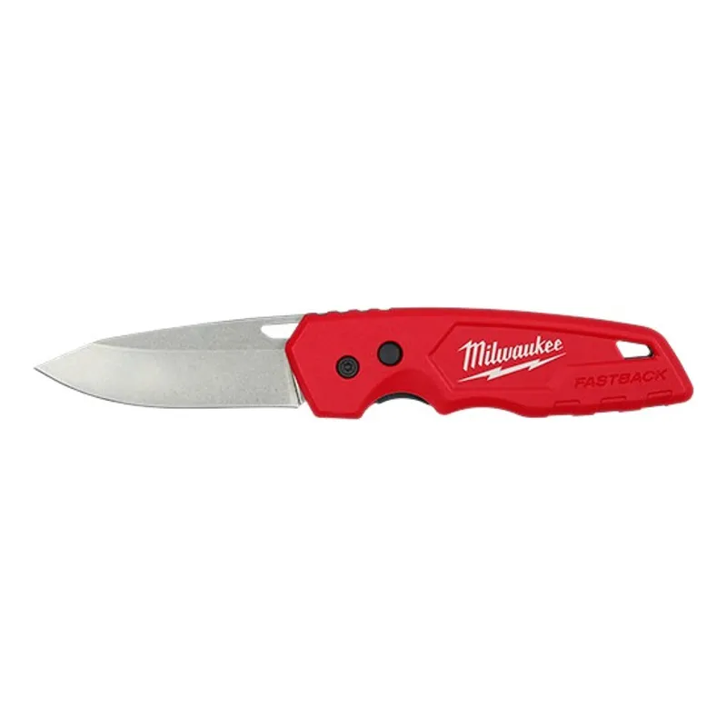 MILWAUKEE - Milwaukee Cuchillo Plegable Fastback Hoja Lisa.- E.o