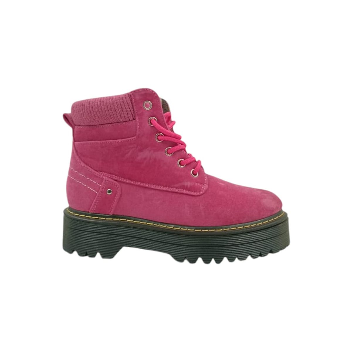 HERIEL - Botín Fucsia Plataforma Mujer