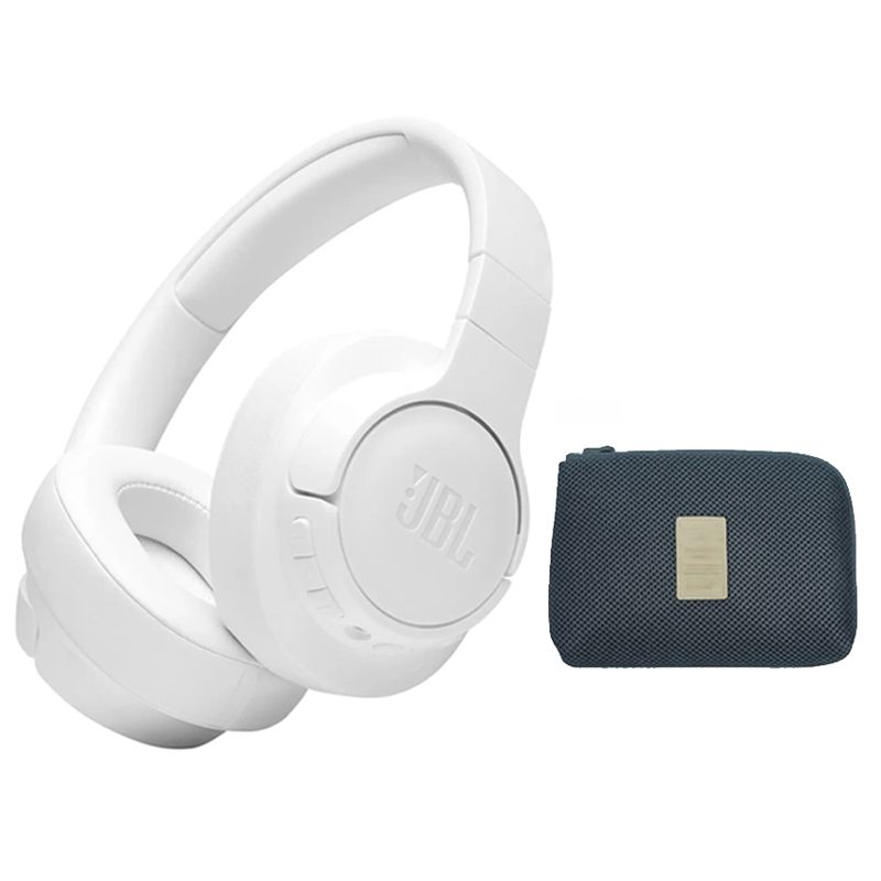 JBL - Audífonos Bluetooth Tune 760NC Blanco y estuche