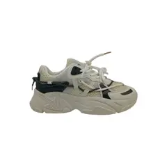 HERIEL - Zapatilla Beige Plataforma Mujer