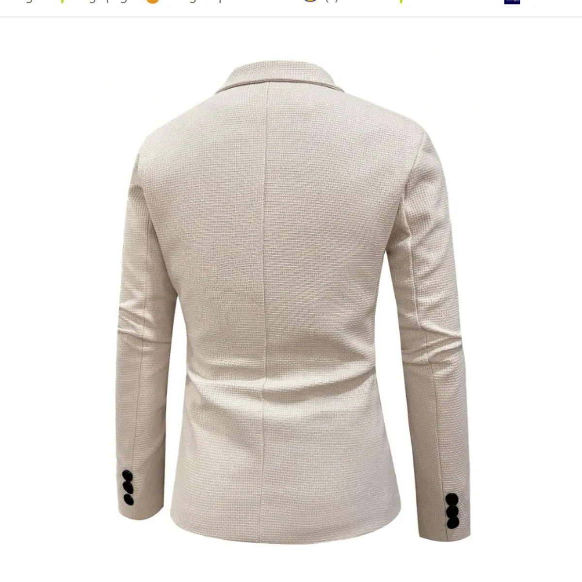 XPRESS RECHARGE - One button Blazerchaqueta de traje Casual de color Beige