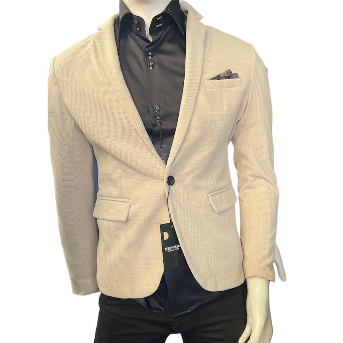 XPRESS RECHARGE - One button Blazerchaqueta de traje Casual de color Beige