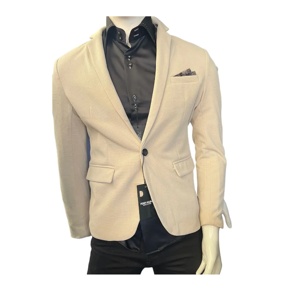 XPRESS RECHARGE - One button Blazerchaqueta de traje Casual de color Beige