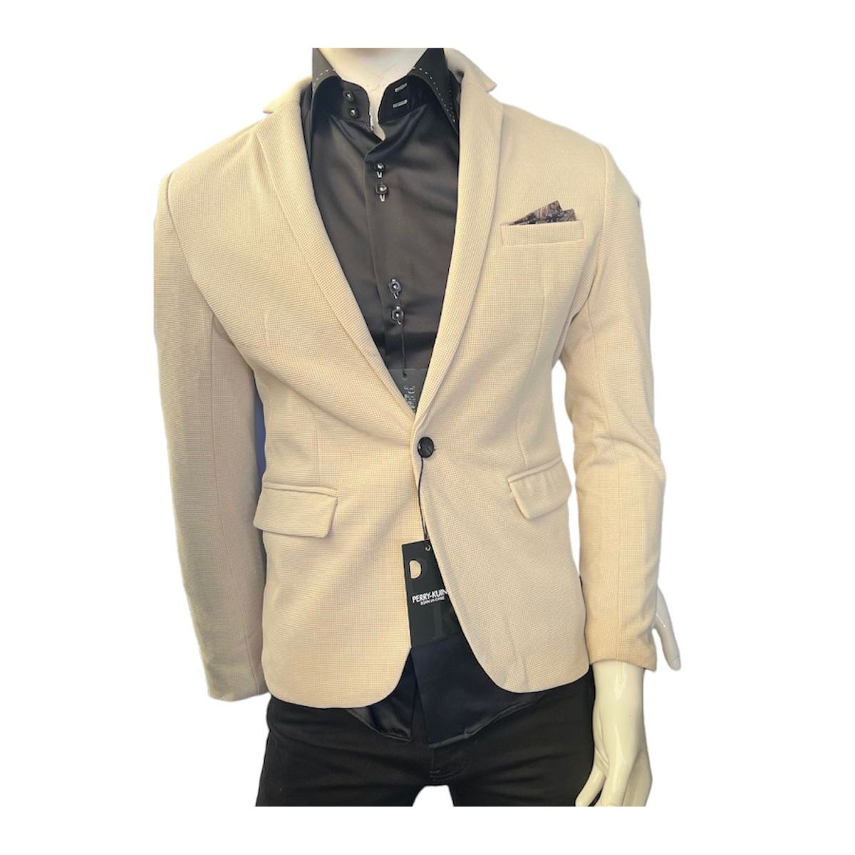 XPRESS RECHARGE - One button Blazerchaqueta de traje Casual de color Beige