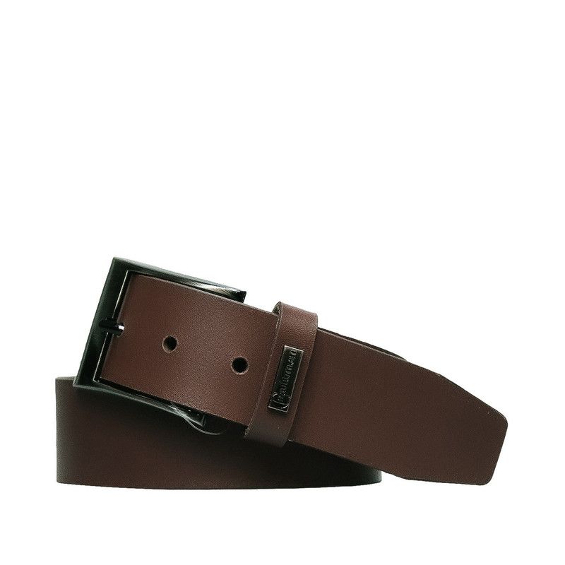 CRAFTMEN - Cinturon Hombre 100% cuero natural cafe Turner Craftmen