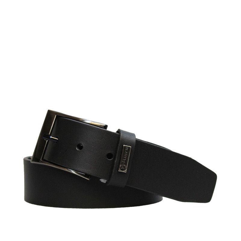 CRAFTMEN - Cinturon Hombre 100% cuero natural negro Turner Craftmen