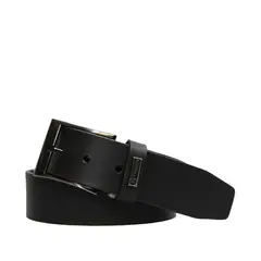 CRAFTMEN - Cinturon Hombre 100% cuero natural negro Turner