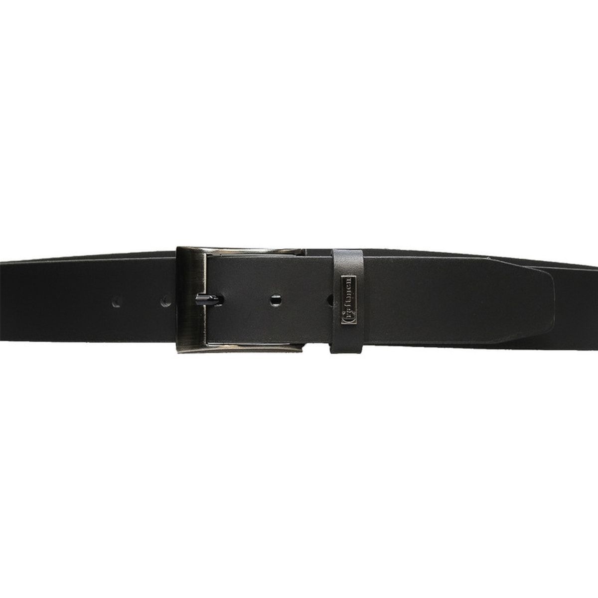 CRAFTMEN - Cinturon Hombre 100% cuero natural negro Turner Craftmen