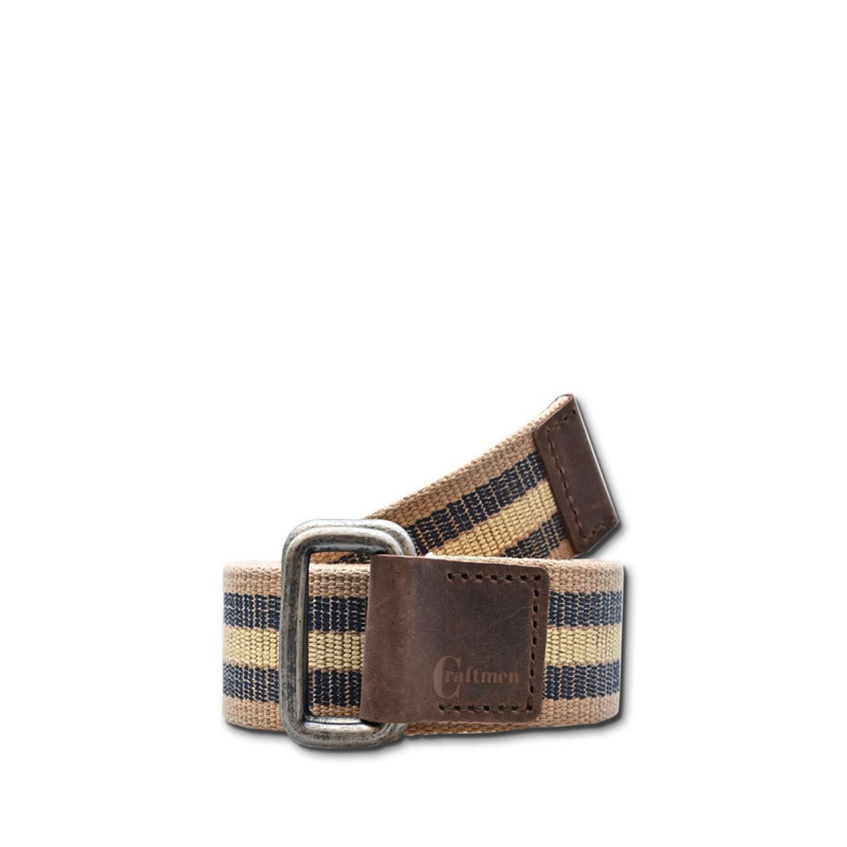 CRAFTMEN - Cinturon Craftmen Reata  Beige-Azul