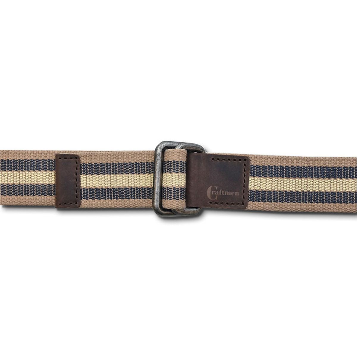 CRAFTMEN - Cinturon Craftmen Reata  Beige-Azul