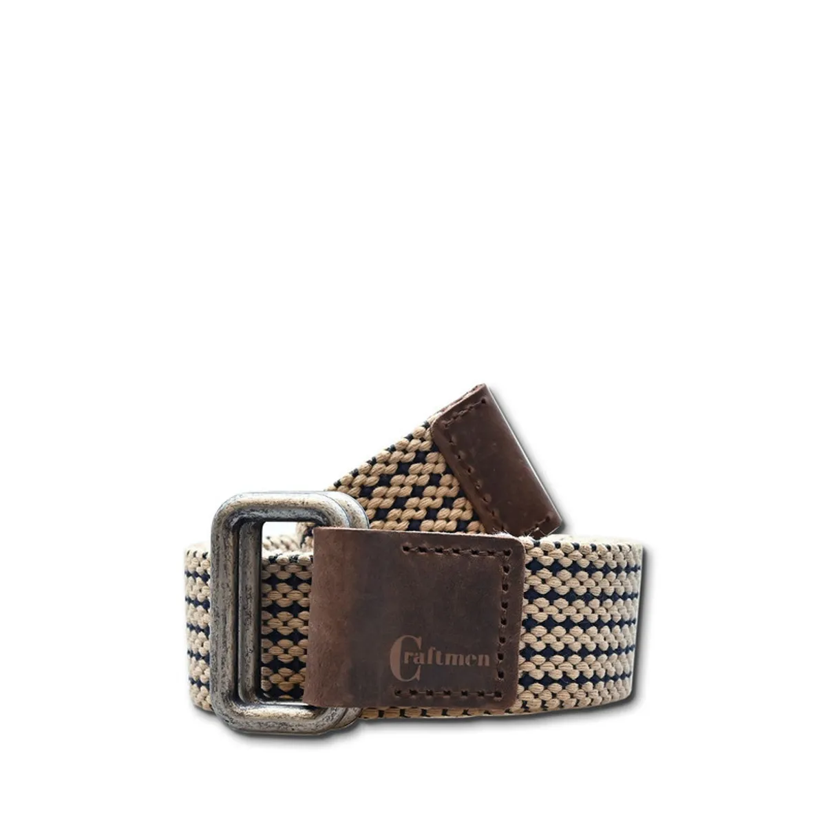 CRAFTMEN - Cinturon Craftmen Reata Color Beige-Azul.-