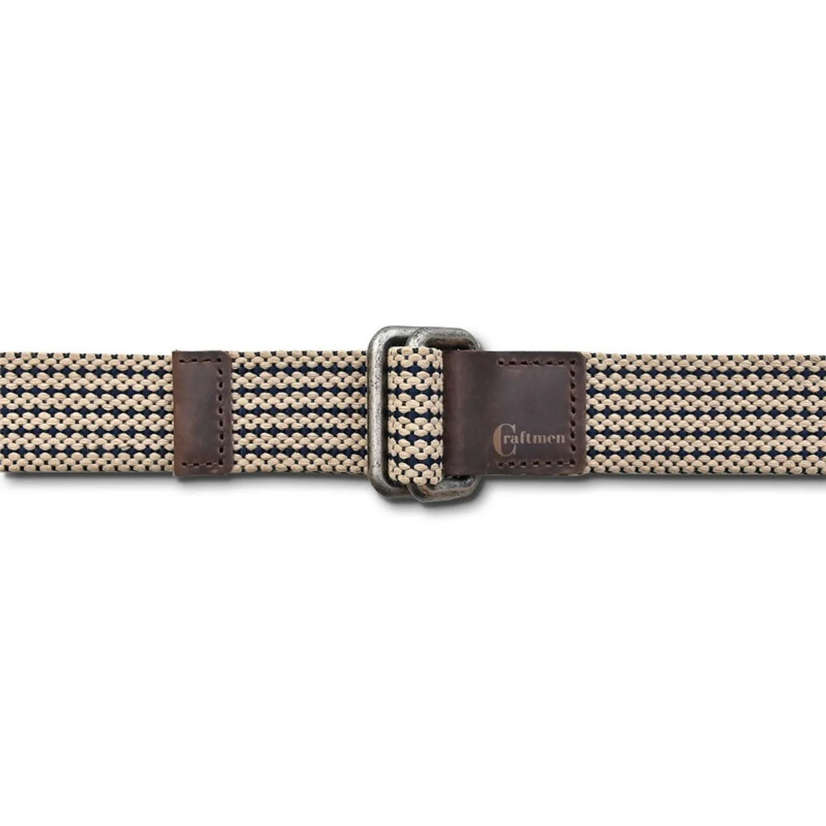 CRAFTMEN - Cinturon Craftmen Reata Color Beige-Azul.-