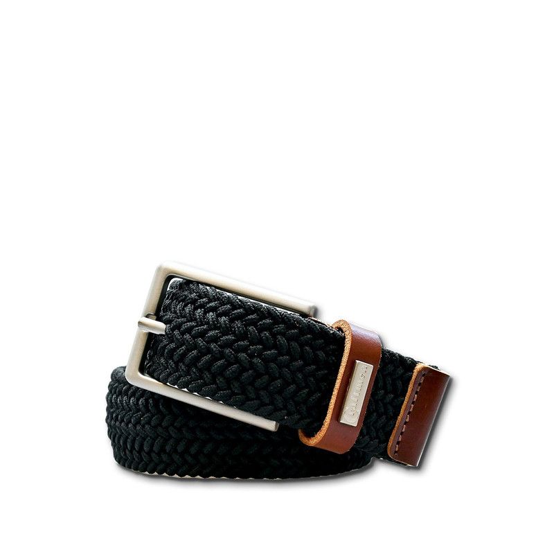 CRAFTMEN - Cinturon Hombre Trenzado negro Craftmen