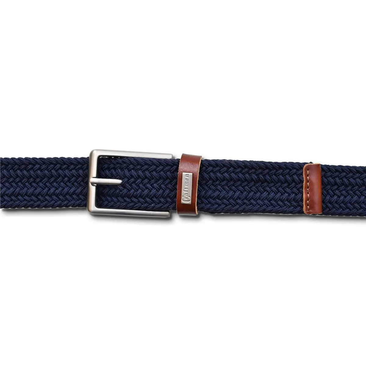CRAFTMEN - Cinturon Hombre Trenzado azul  Craftmen