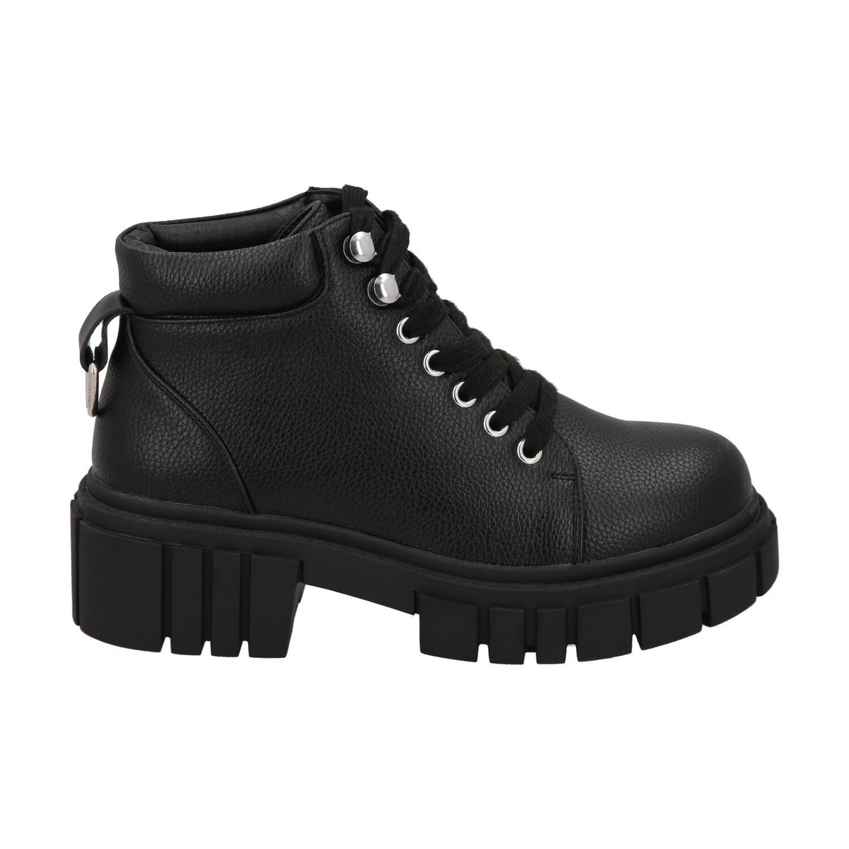 DETOGNI - Botin Casual Mujer Negro  Plataforma Cleo Detogni
