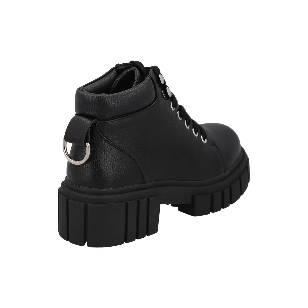 DETOGNI - Botin Casual Mujer Negro  Plataforma Cleo Detogni
