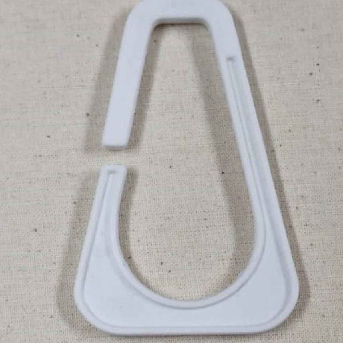 GENTILE - Pack Cortina Forro de baño ducha Medida especial color blanco  200 x 200 cms más 14 Ganchos blancos