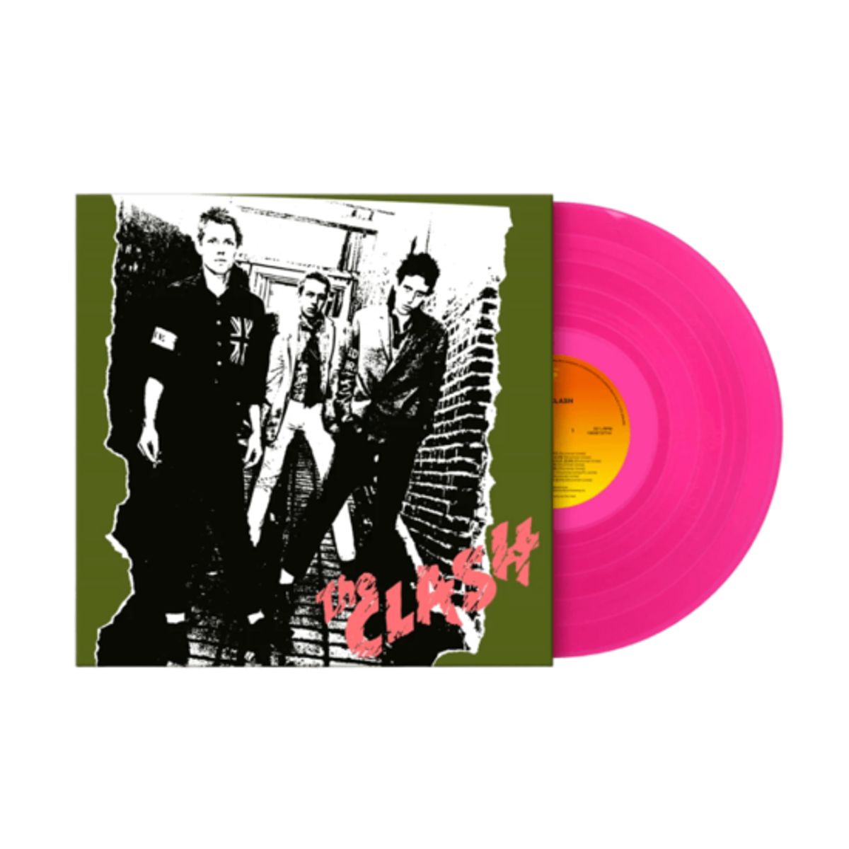 COLUMBIA RECORDS - The Clash - The Clash - Vinilo Simple Pink Transparent