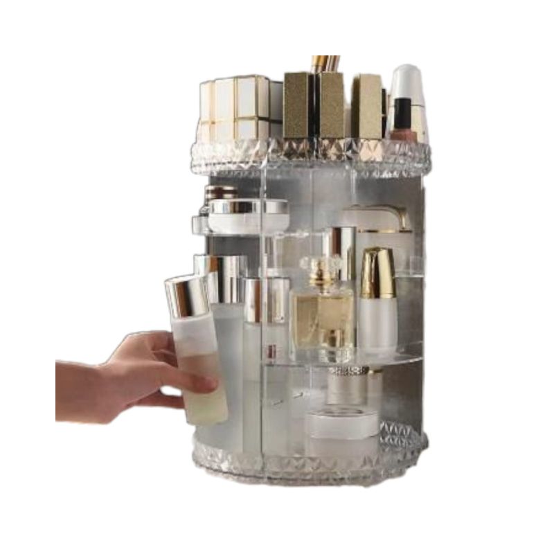 GENERICO - Organizador de Maquillaje Cosmetiquera Giratoria 360º