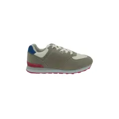 HERIEL - Zapatilla Gris Gamuza Hombre