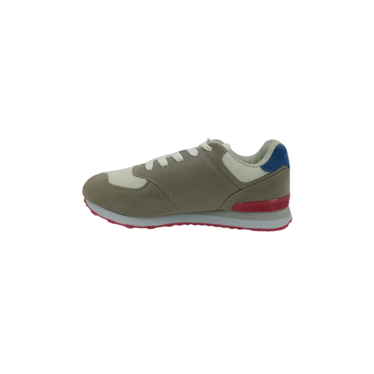 HERIEL - Zapatilla Gris Gamuza Hombre