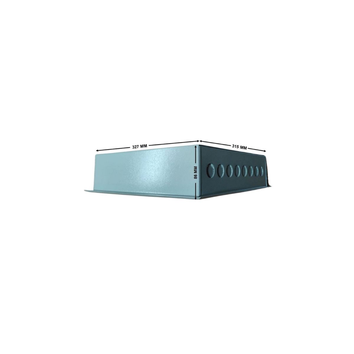 GENERICO - Tablero Metalico Embutido 18 Modulos IP41 Ral7032