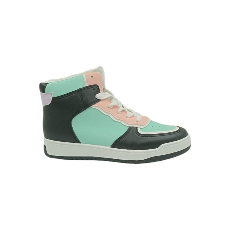 HERIEL - Zapatilla Verde Caña Mujer