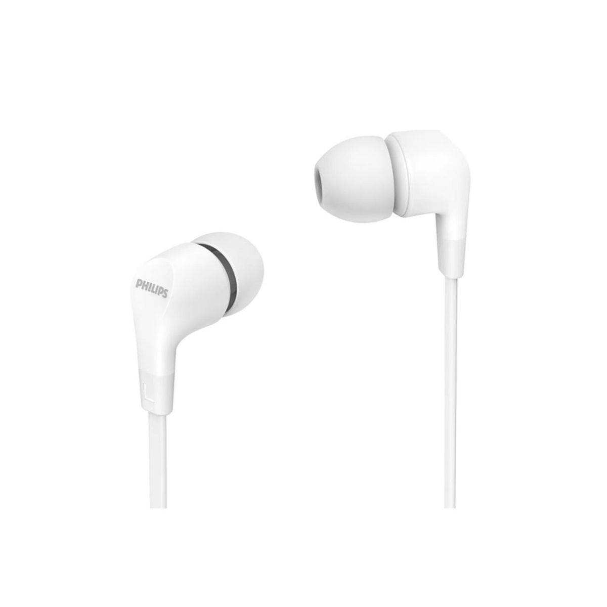PHILIPS - Audifono Manos Libres Jack 3.5 Blanco InEar TAE1105 Philips