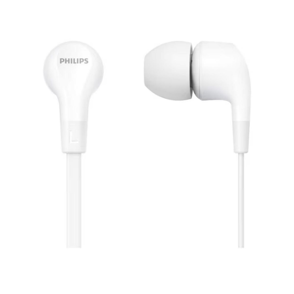 PHILIPS - Audifono Manos Libres Jack 3.5 Blanco InEar TAE1105 Philips