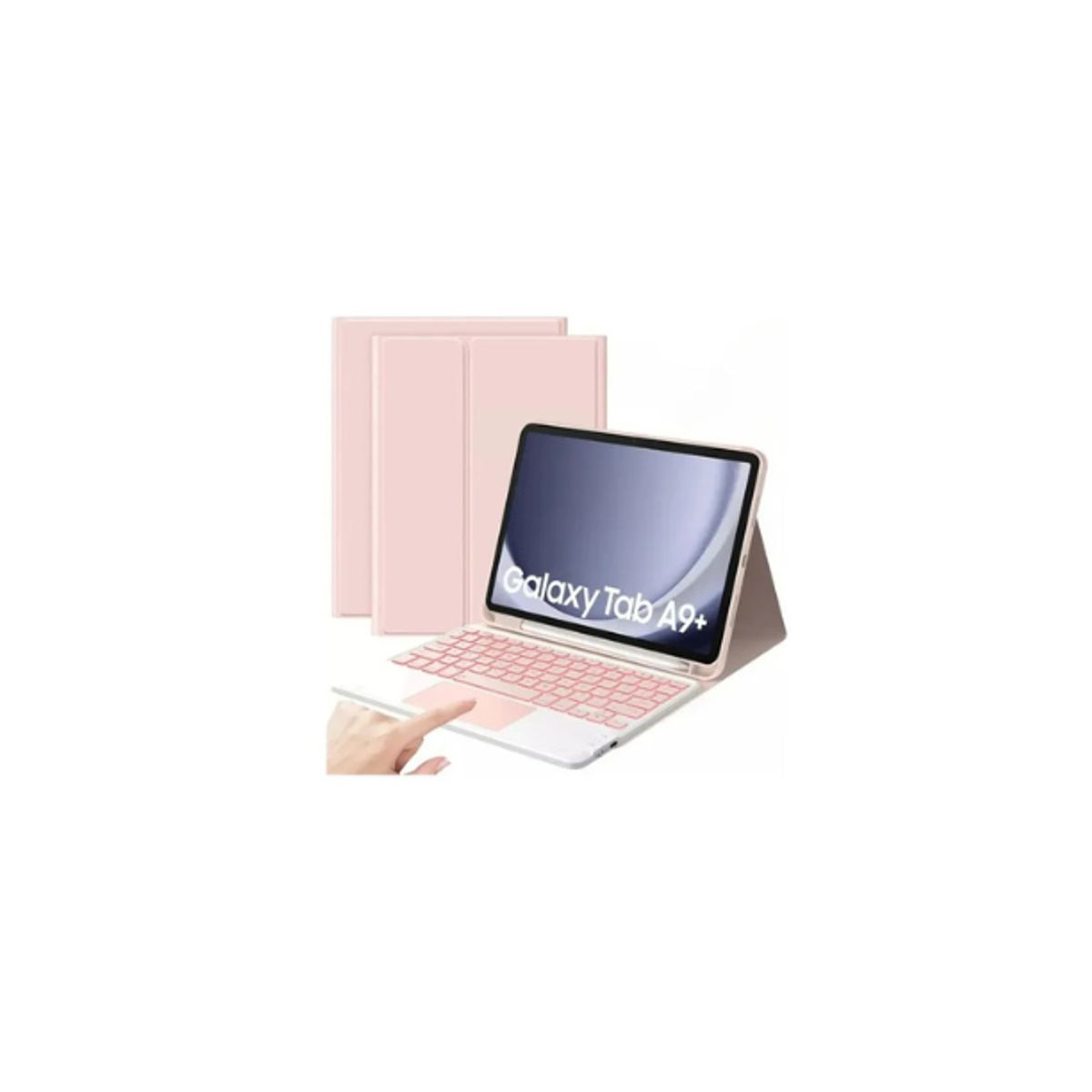 GENERICO - Funda Para Samsung Galaxy Tab A9 Plus 11 + Teclado Español Ñ