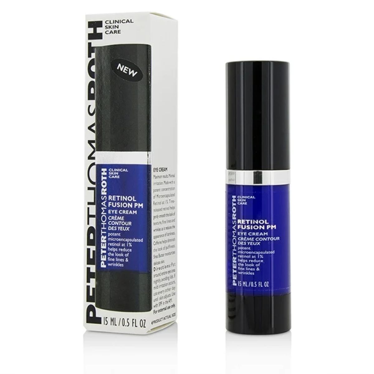 PETER THOMAS ROTH - Crema de Ojos Retinol Fusion PM - Peter Thomas Roth - 15 ml..-