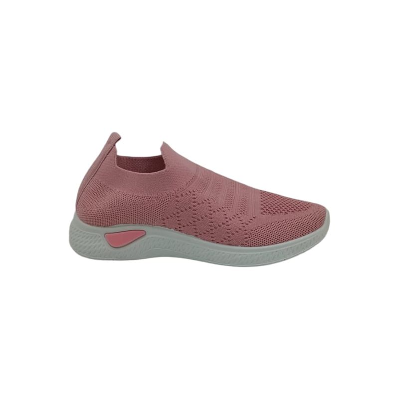 HERIEL - Zapatilla Rosa Textil Mujer