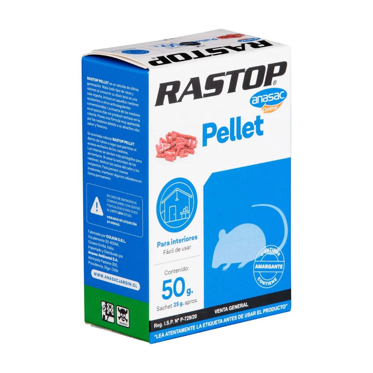 ANASAC - RASTOP PELLET 50 G