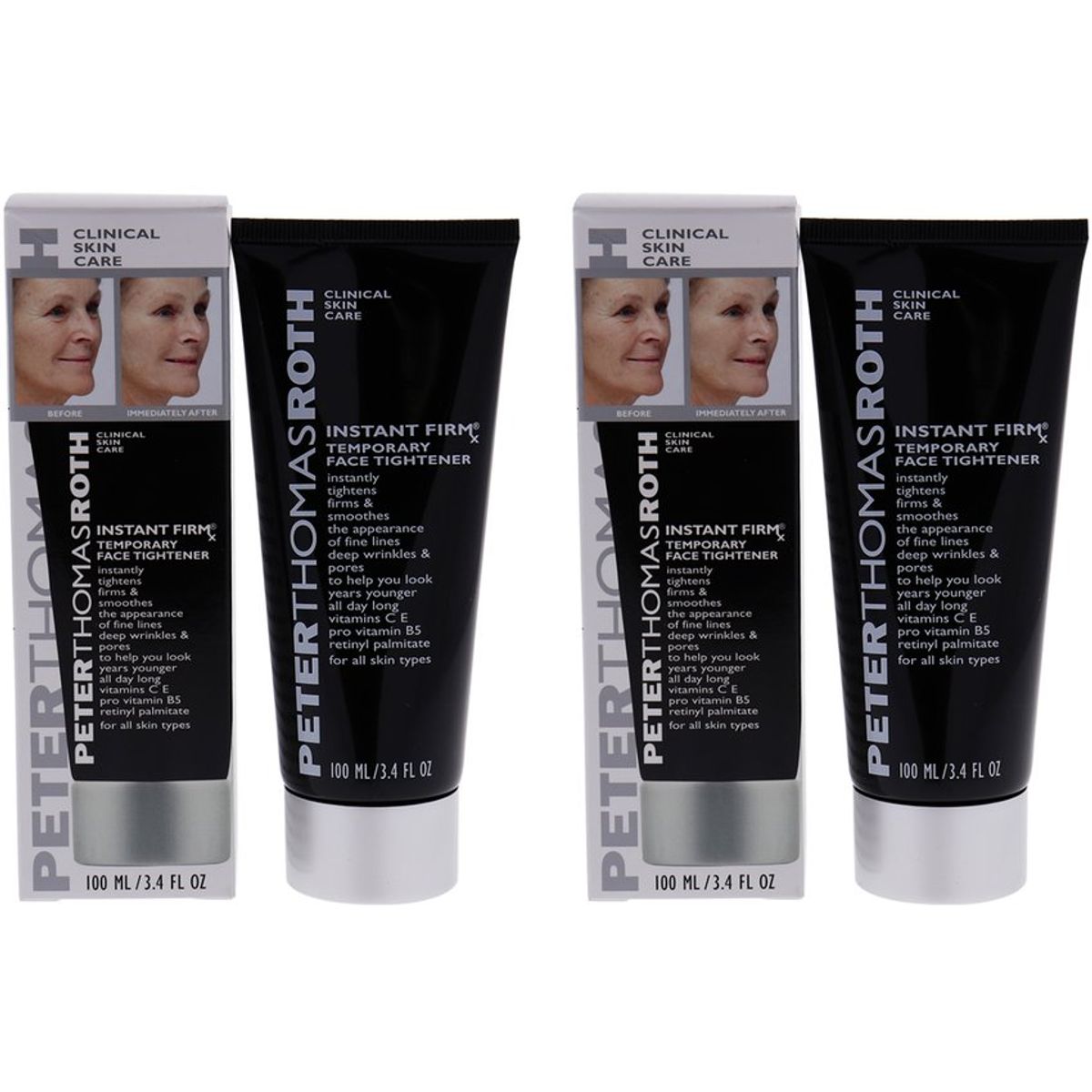 PETER THOMAS ROTH - Pack 2 Tratamiento Facial Anti Arrugas Instant FirmX 100 ml Peter Thomas Roth.-