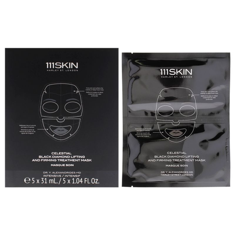 111SKIN - Máscara Tratamiento Lifting y Firmante Black Diamond 5Pc 111Skin.-