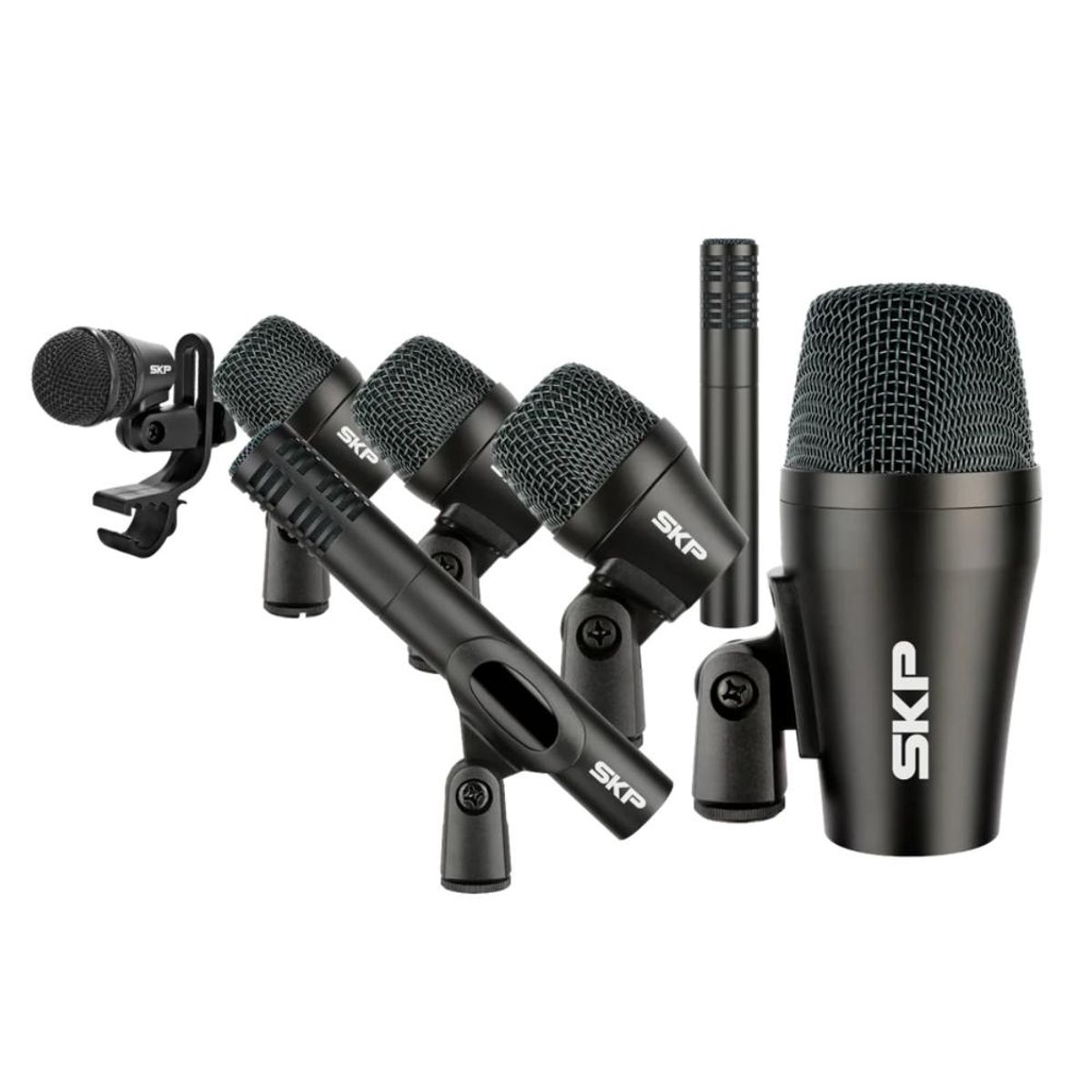 SKP - Micrófono de percusión batería  KIT SKP DRUM 7
