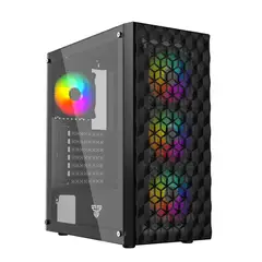 FANTECH - Gabinete - AERO CG83 Black Edition - ATX - Negro