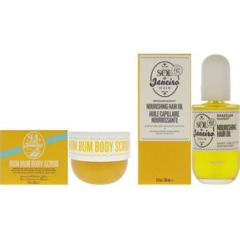 SOL DE JANEIRO - Pack Exfoliante Corporal y Aceite Capilar Sol de Janeiro