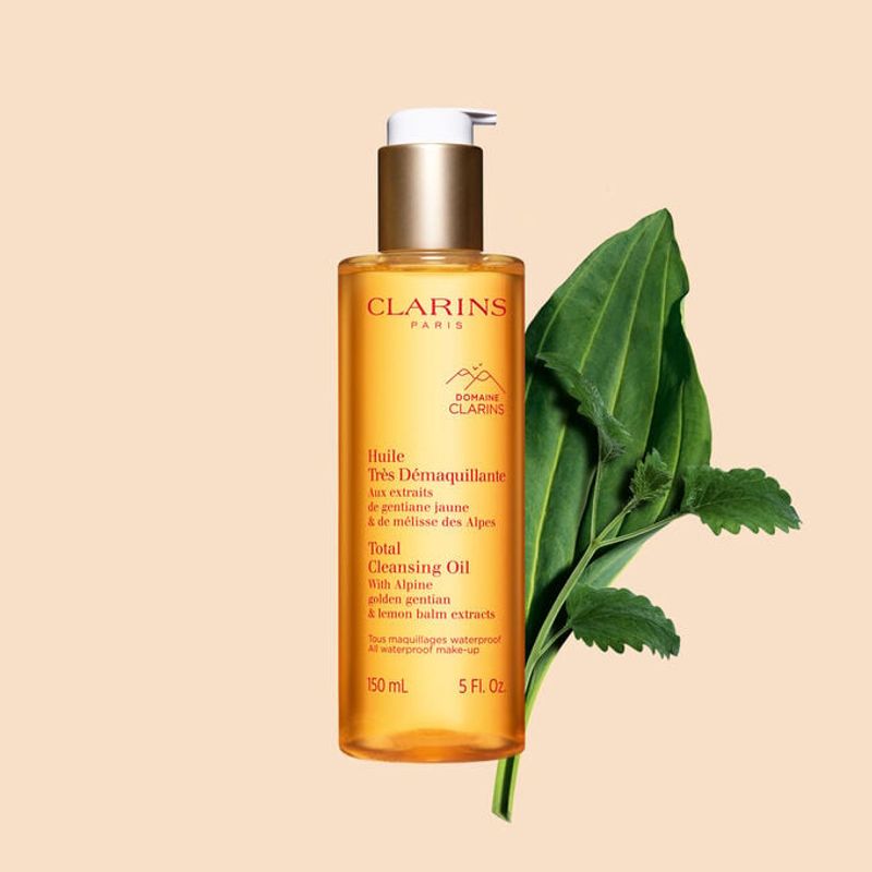 CLARINS - Aceite Limpiador Total Desmaquillante para el Rostro 150 ml - Clarins
