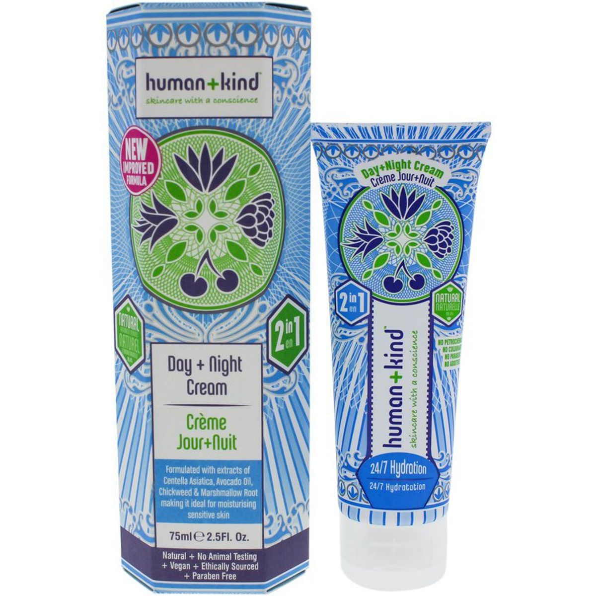 HUMAN KIND - Human+kind crema facial, 74 ml..-
