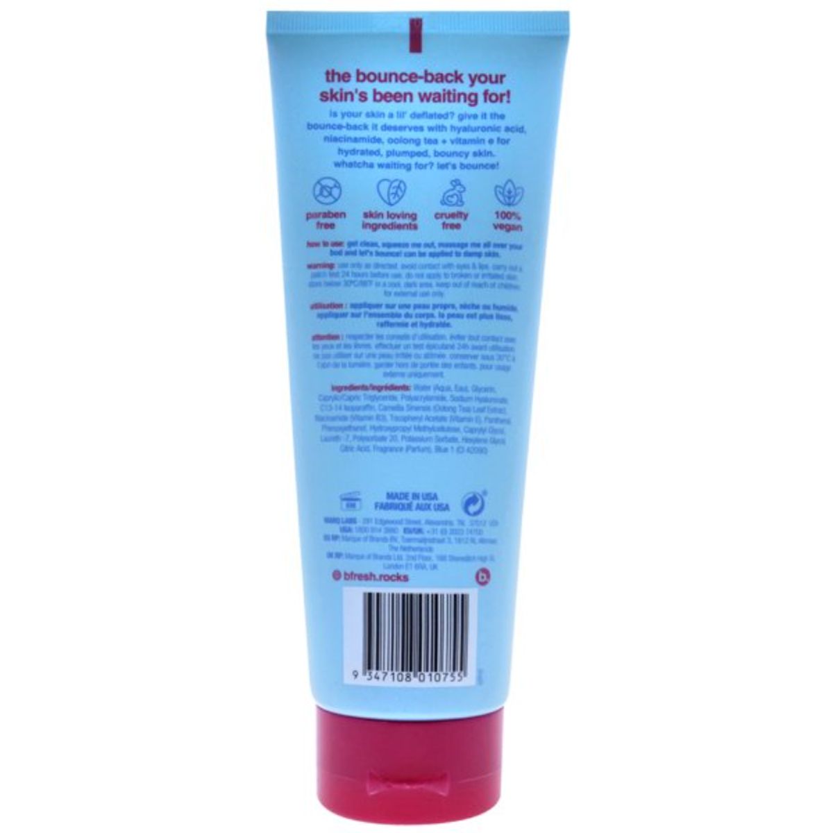 B TAN - Sérum Corporal Reafirmante Lets Bounce - B.Tan - 237 ml.