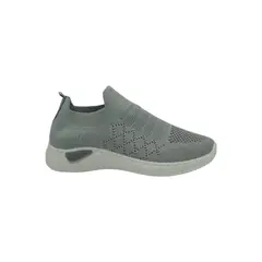 HERIEL - Zapatilla Gris Textil Mujer