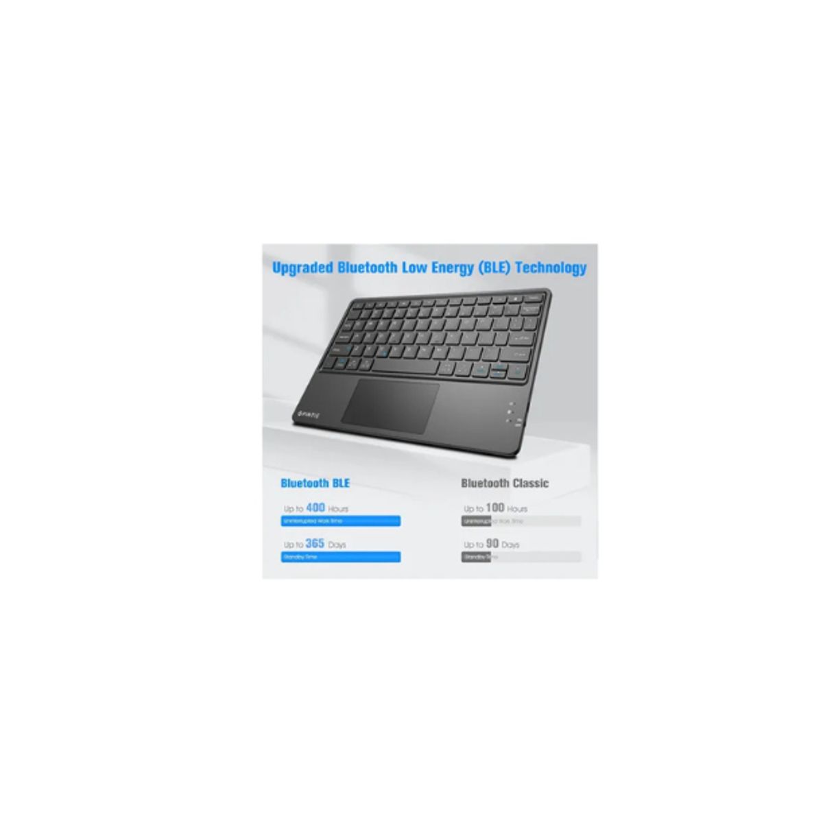 GENERICO - Funda Para Samsung Galaxy S6 Lite 10.4 + Teclado Español Touchpad