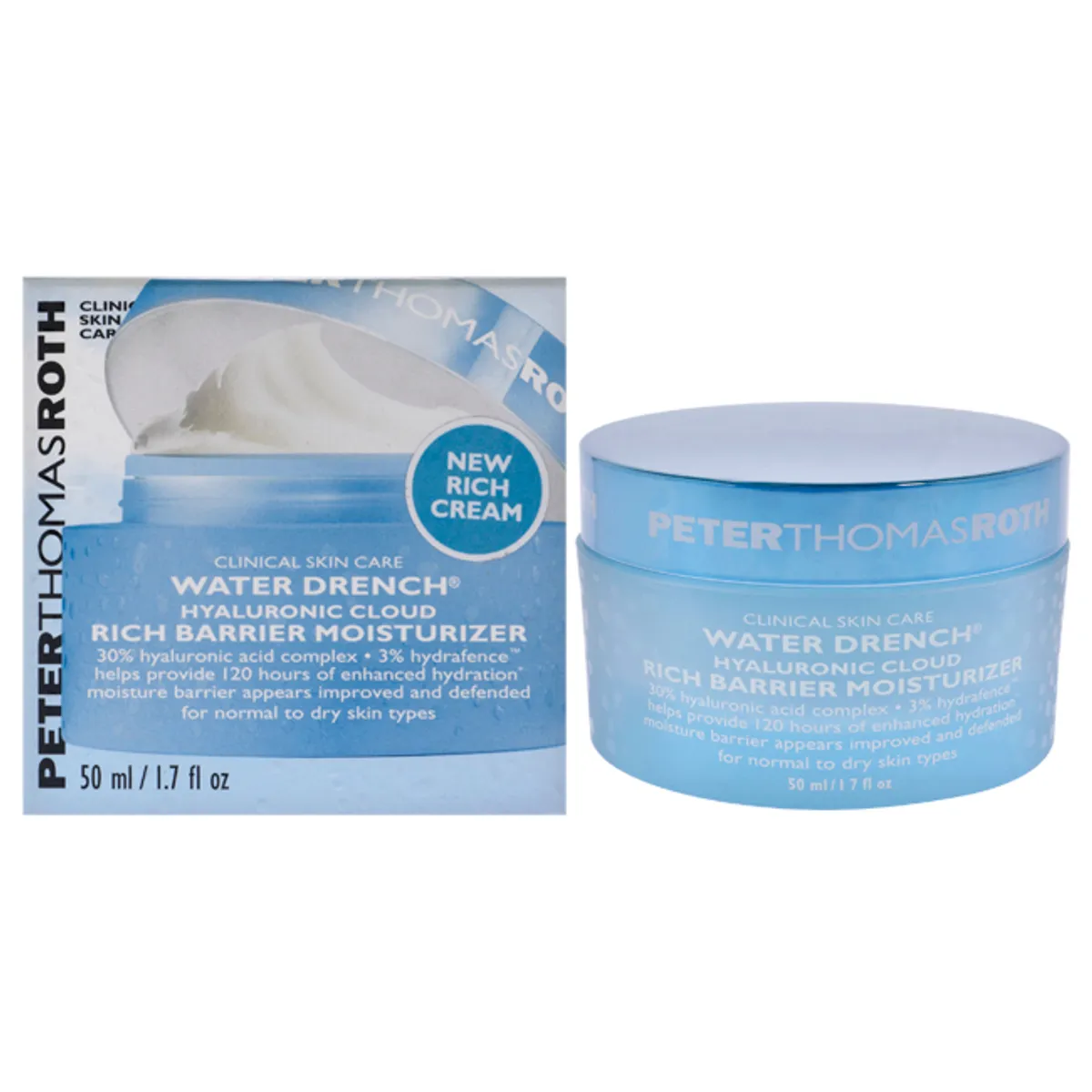 PETER THOMAS ROTH - Crema Hidratante Hialurónica Water Drench 50ml Peter Thomas Roth