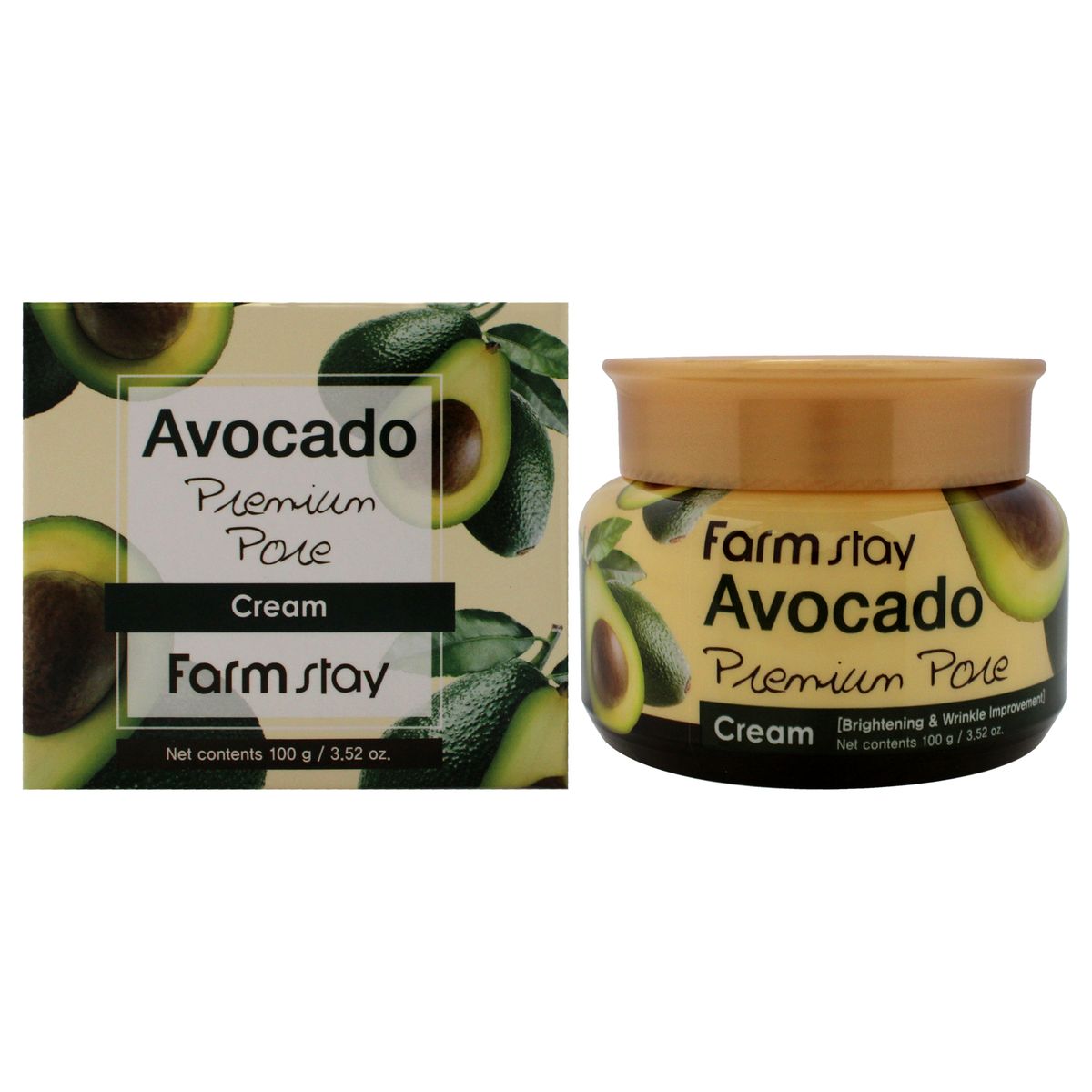 FARMSTAY - Crema Premium de Aguacate Para Poros 100ml FARMSTAY
