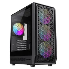 GAMEMAX - Gabinete - Forge COC BK - SFuente - mATX - RGB - Negro