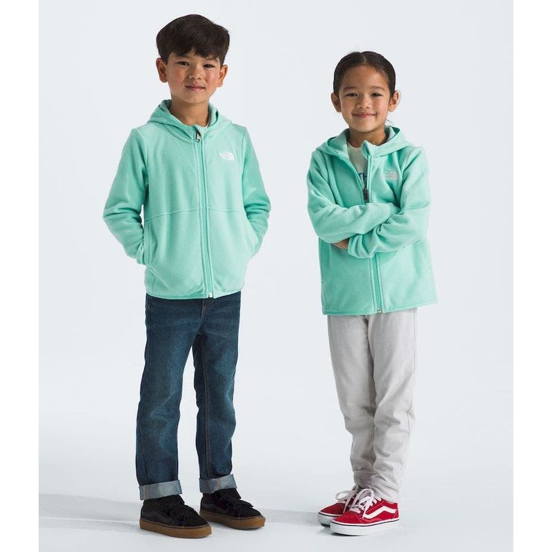 THE NORTH FACE - Polar Kid Glacier Fz Hoodie Unisex - Celeste